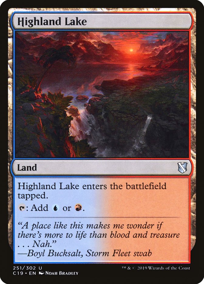 Highland Lake [Commander 2019] | Kessel Run Games Inc. 