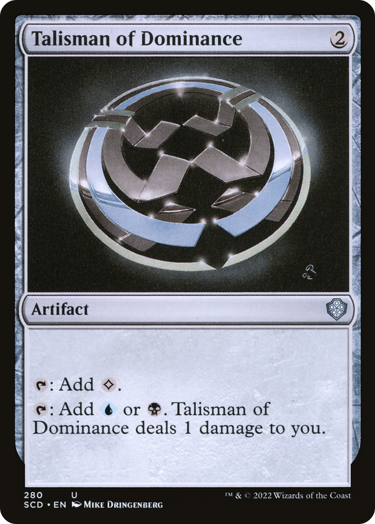 Talisman of Dominance [Starter Commander Decks] | Kessel Run Games Inc. 