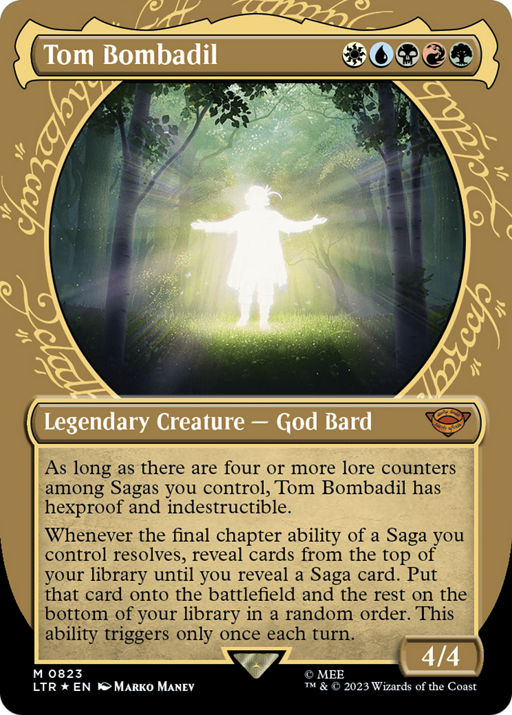 Tom Bombadil (Showcase) (Surge Foil) [The Lord of the Rings: Tales of Middle-Earth] | Kessel Run Games Inc. 