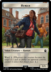 Human (0006) // Beast Double-Sided Token [Doctor Who Tokens] | Kessel Run Games Inc. 