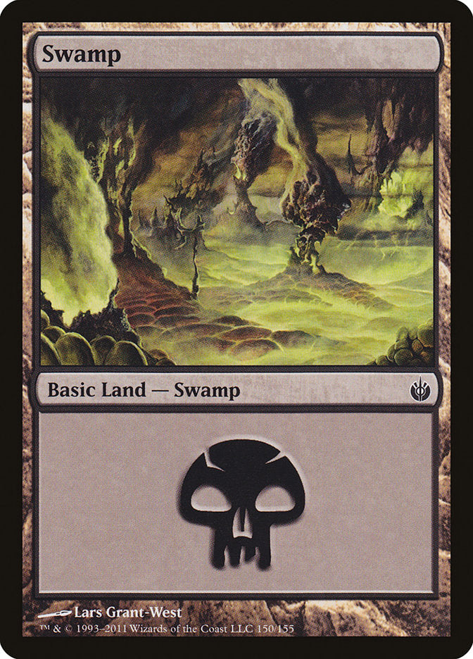 Swamp (150) [Mirrodin Besieged] | Kessel Run Games Inc. 