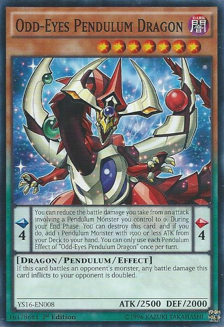 Odd-Eyes Pendulum Dragon [YS16-EN008] Common | Kessel Run Games Inc. 