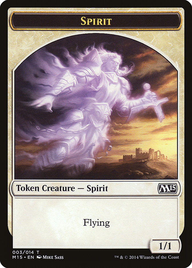 Spirit Token [Magic 2015 Tokens] | Kessel Run Games Inc. 