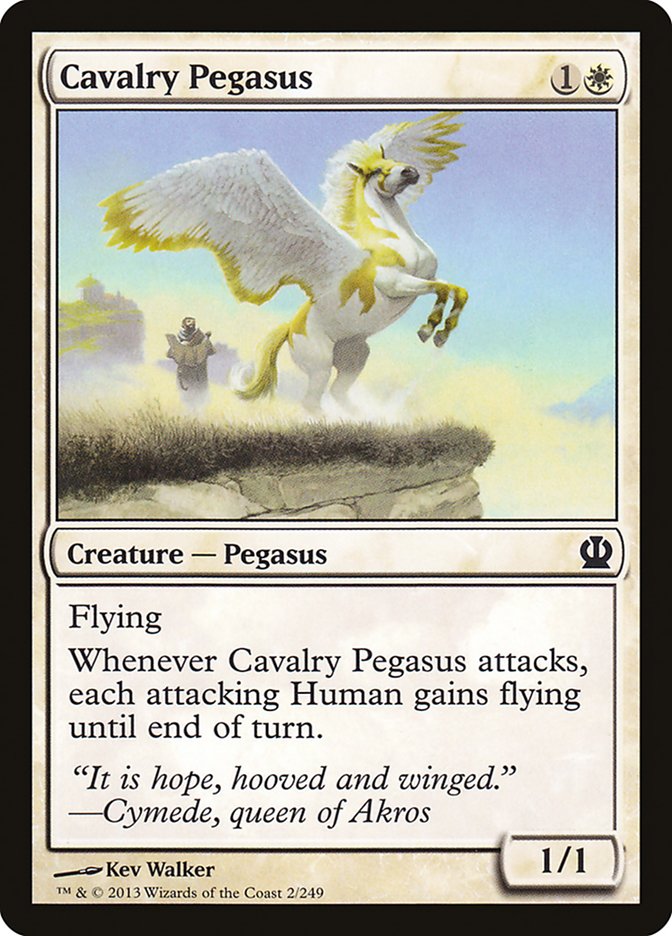 Cavalry Pegasus [Theros] | Kessel Run Games Inc. 