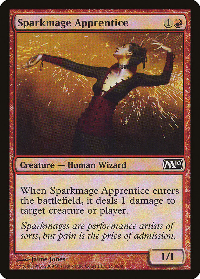 Sparkmage Apprentice [Magic 2010] | Kessel Run Games Inc. 