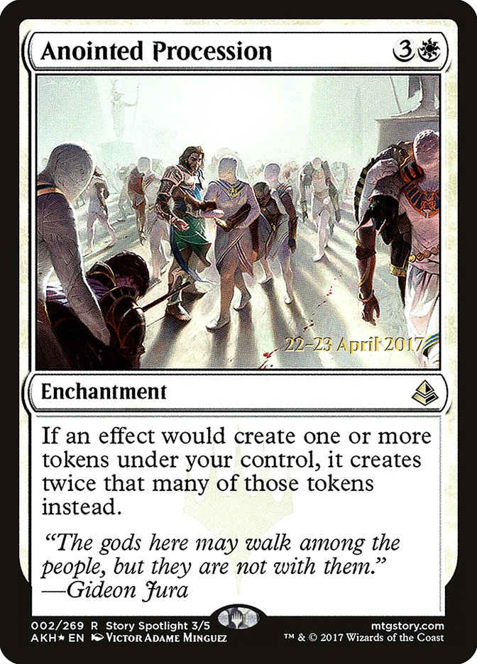 Anointed Procession [Amonkhet Prerelease Promos] | Kessel Run Games Inc. 