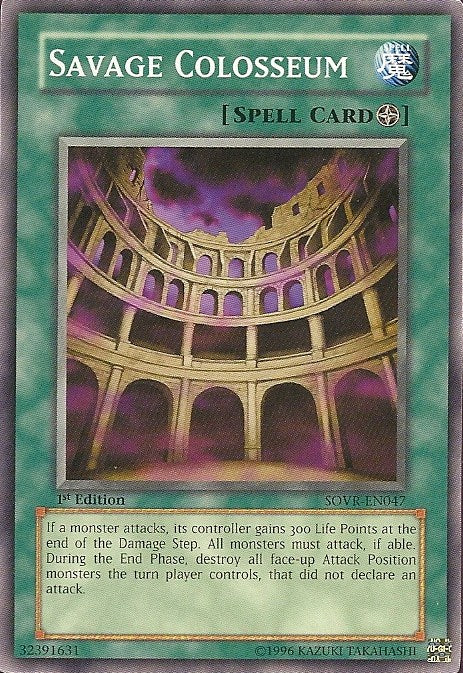 Savage Colosseum [SOVR-EN047] Common | Kessel Run Games Inc. 
