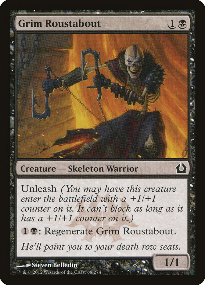 Grim Roustabout [Return to Ravnica] | Kessel Run Games Inc. 