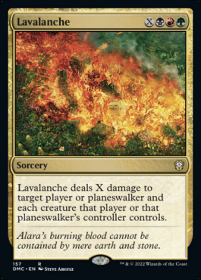 Lavalanche [Dominaria United Commander] | Kessel Run Games Inc. 