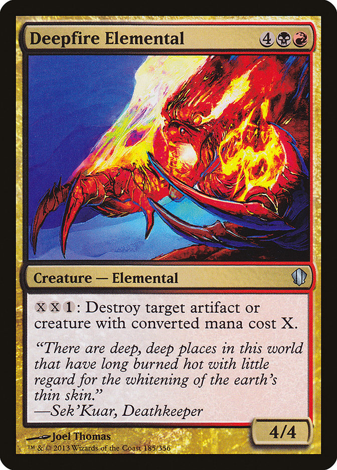 Deepfire Elemental [Commander 2013] | Kessel Run Games Inc. 