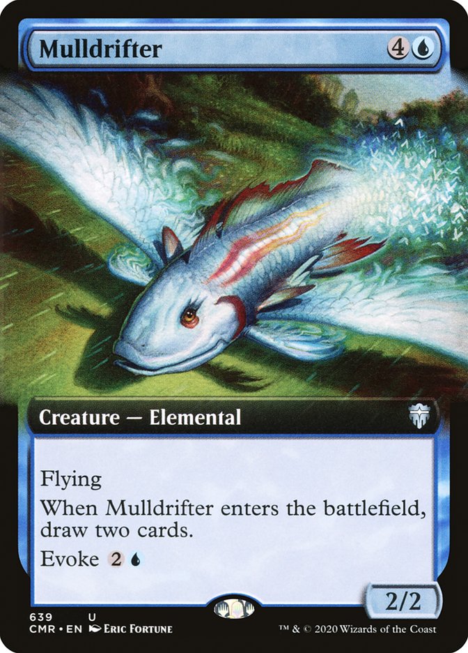 Mulldrifter (Extended Art) [Commander Legends] | Kessel Run Games Inc. 