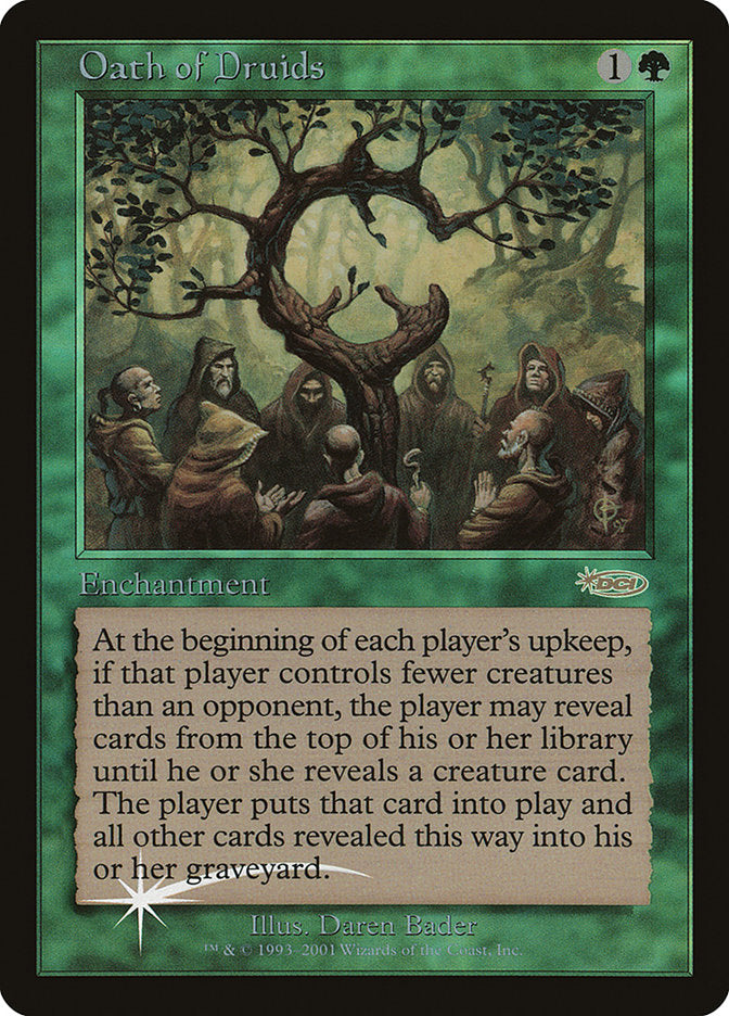 Oath of Druids [Judge Gift Cards 2001] | Kessel Run Games Inc. 