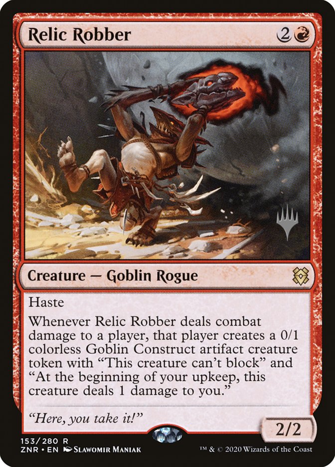 Relic Robber (Promo Pack) [Zendikar Rising Promos] | Kessel Run Games Inc. 