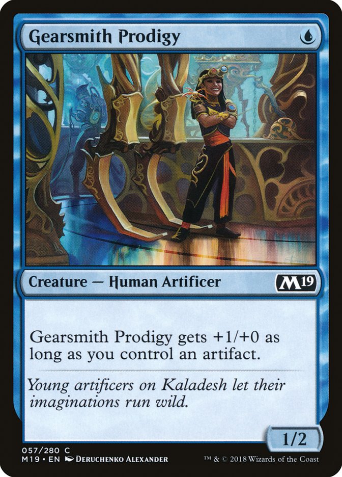 Gearsmith Prodigy [Core Set 2019] | Kessel Run Games Inc. 