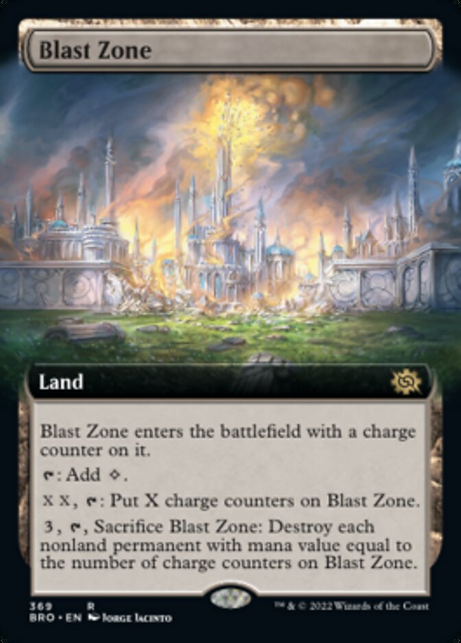Blast Zone (Extended Art) [The Brothers' War] | Kessel Run Games Inc. 