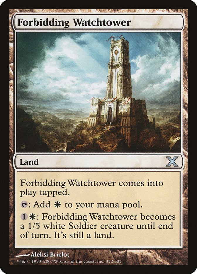 Forbidding Watchtower [Tenth Edition] | Kessel Run Games Inc. 