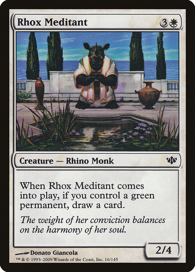 Rhox Meditant [Conflux] | Kessel Run Games Inc. 