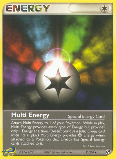 Multi Energy (93/100) [EX: Sandstorm] | Kessel Run Games Inc. 