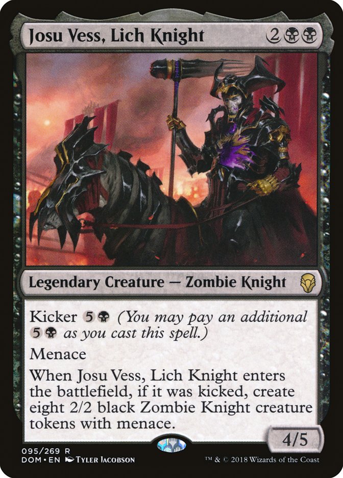 Josu Vess, Lich Knight [Dominaria] | Kessel Run Games Inc. 