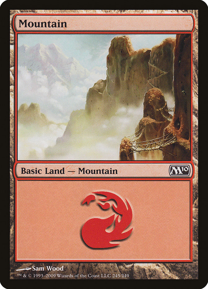 Mountain (245) [Magic 2010] | Kessel Run Games Inc. 