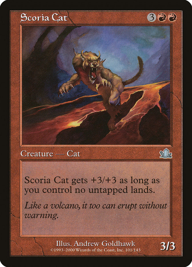 Scoria Cat [Prophecy] | Kessel Run Games Inc. 
