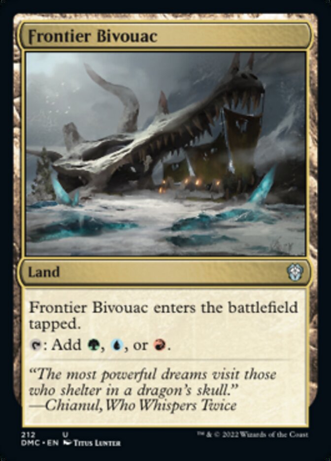 Frontier Bivouac [Dominaria United Commander] | Kessel Run Games Inc. 