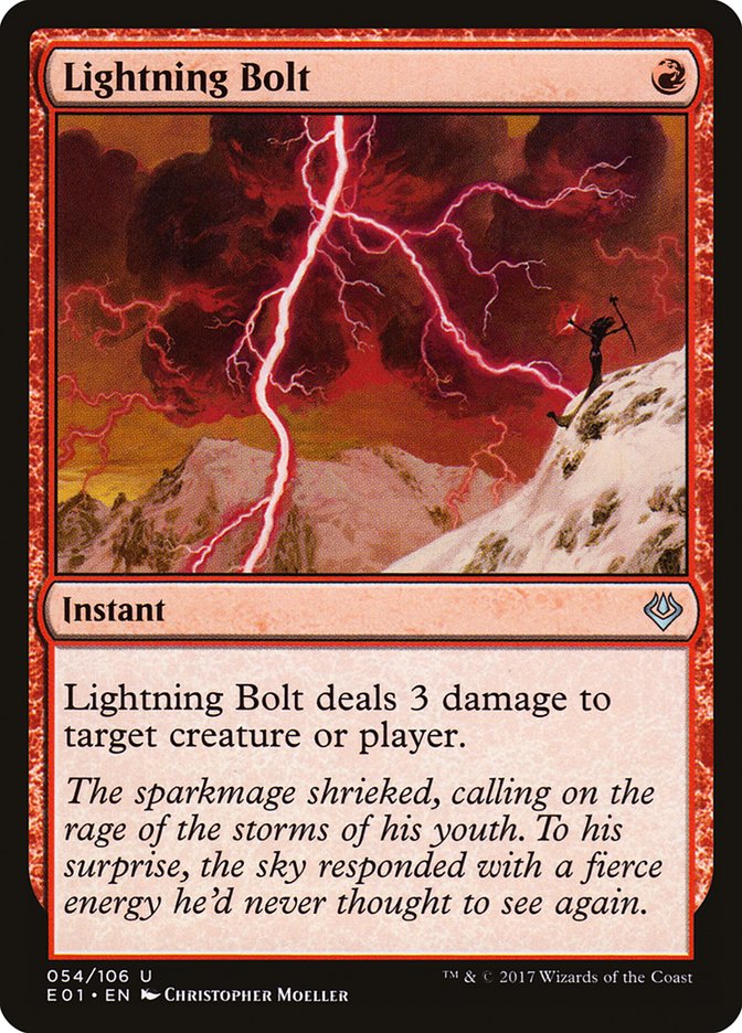 Lightning Bolt [Archenemy: Nicol Bolas] | Kessel Run Games Inc. 