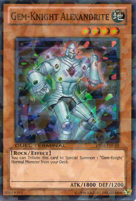 Gem-Knight Alexandrite [DT05-EN019] Super Rare | Kessel Run Games Inc. 