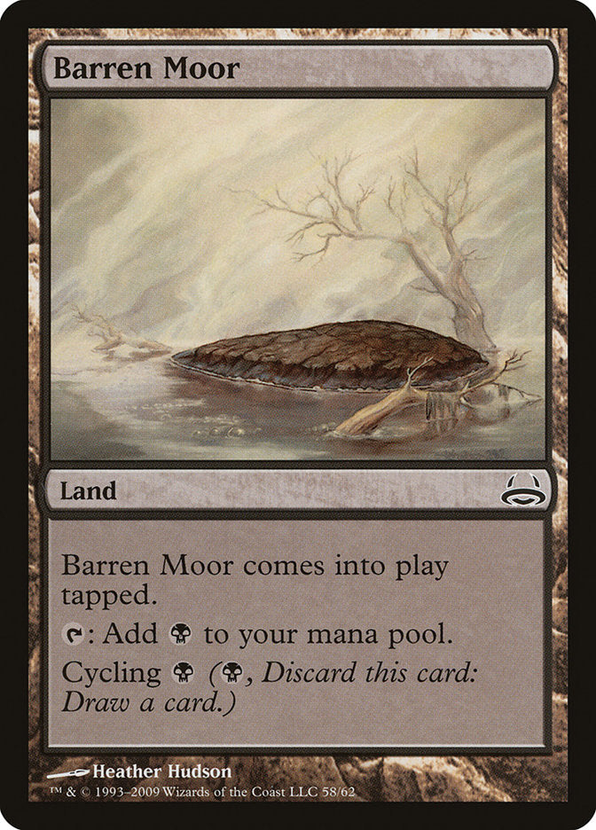 Barren Moor [Duel Decks: Divine vs. Demonic] | Kessel Run Games Inc. 
