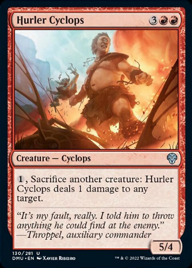 Hurler Cyclops [Dominaria United] | Kessel Run Games Inc. 