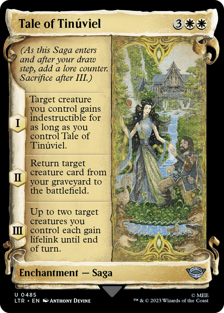 Tale of Tinuviel [The Lord of the Rings: Tales of Middle-Earth Showcase Scrolls] | Kessel Run Games Inc. 