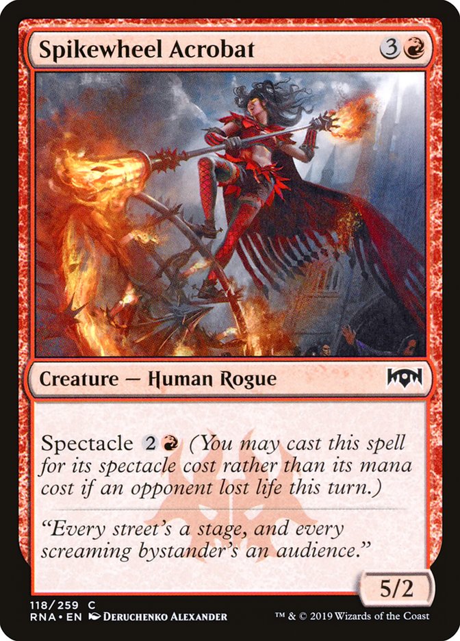 Spikewheel Acrobat [Ravnica Allegiance] | Kessel Run Games Inc. 