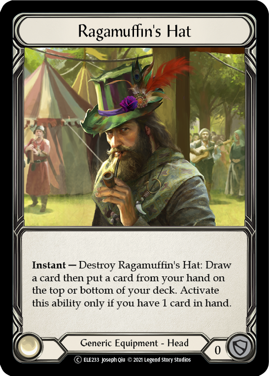 Ragamuffin's Hat [U-ELE233] (Tales of Aria Unlimited)  Unlimited Rainbow Foil | Kessel Run Games Inc. 