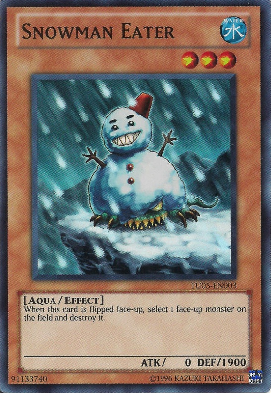 Snowman Eater [TU05-EN003] Super Rare | Kessel Run Games Inc. 