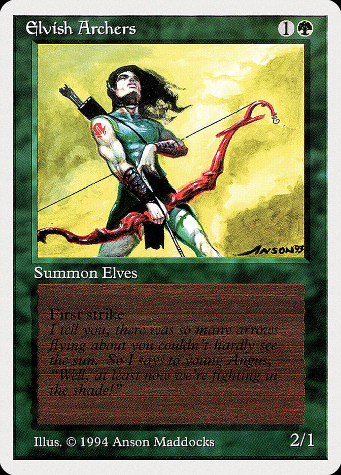 Elvish Archers [Summer Magic / Edgar] | Kessel Run Games Inc. 