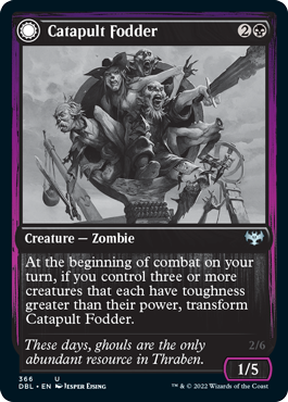 Catapult Fodder // Catapult Captain [Innistrad: Double Feature] | Kessel Run Games Inc. 