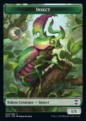 Ogre // Insect Double-Sided Token [Streets of New Capenna Commander Tokens] | Kessel Run Games Inc. 