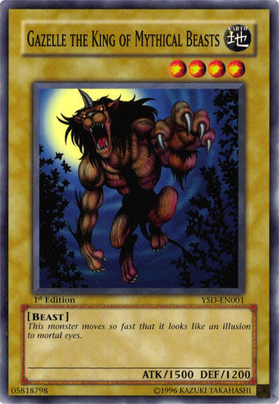Gazelle the King of Mythical Beasts [YSD-EN001] Common | Kessel Run Games Inc. 