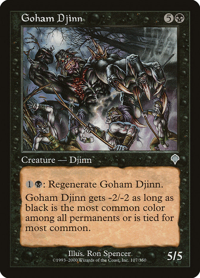 Goham Djinn [Invasion] | Kessel Run Games Inc. 