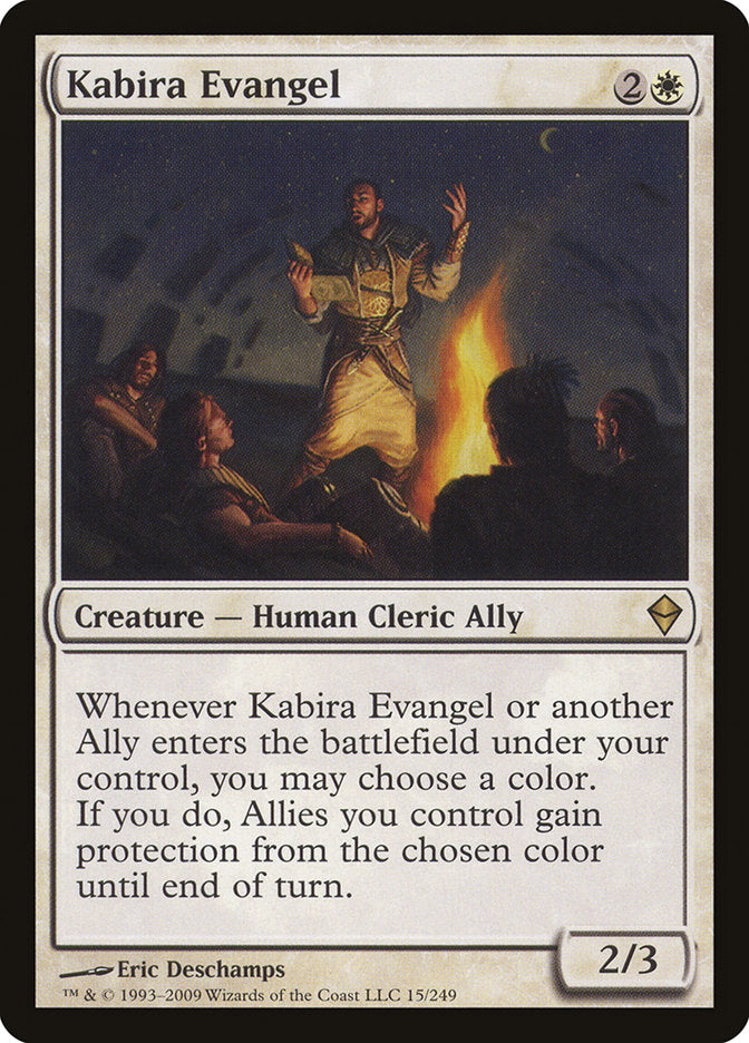 Kabira Evangel [Zendikar] | Kessel Run Games Inc. 