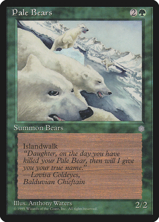 Pale Bears [Ice Age] | Kessel Run Games Inc. 