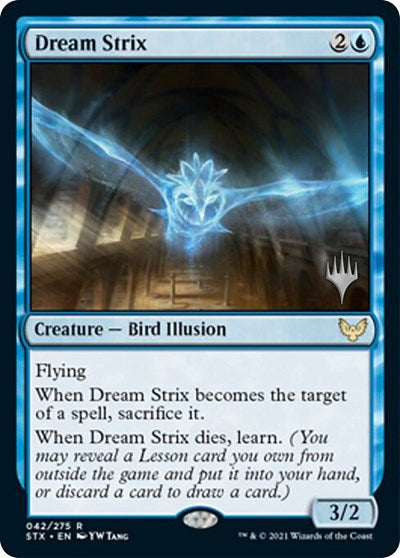 Dream Strix (Promo Pack) [Strixhaven: School of Mages Promos] | Kessel Run Games Inc. 