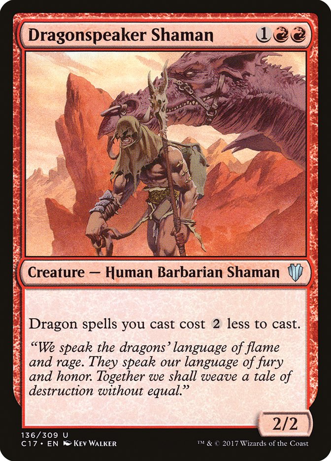 Dragonspeaker Shaman [Commander 2017] | Kessel Run Games Inc. 