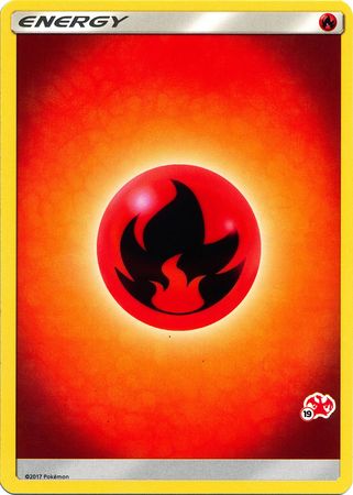 Fire Energy (Charizard Stamp #19) [Battle Academy 2020] | Kessel Run Games Inc. 