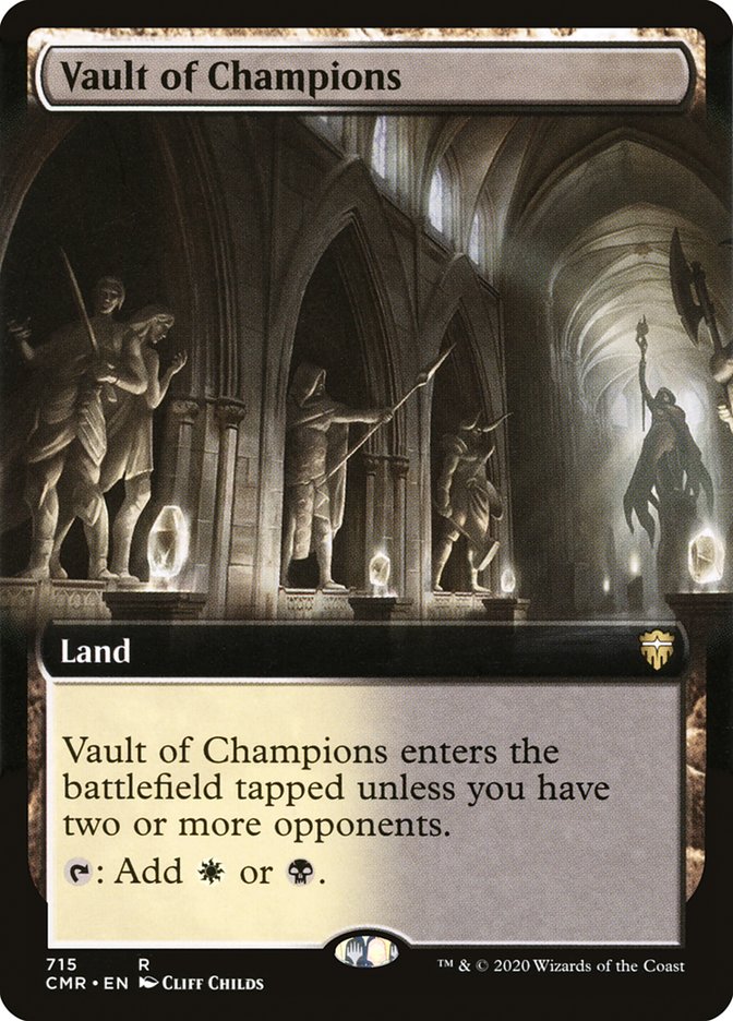 Vault of Champions (Extended Art) [Commander Legends] | Kessel Run Games Inc. 