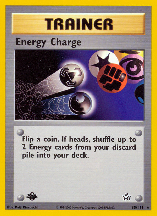 Energy Charge (85/111) [Neo Genesis 1st Edition] | Kessel Run Games Inc. 