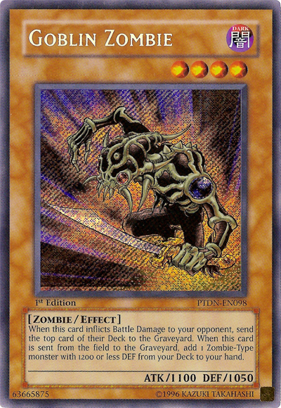 Goblin Zombie [PTDN-EN098] Secret Rare | Kessel Run Games Inc. 