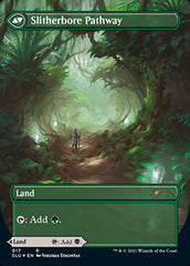 Darkbore Pathway // Slitherbore Pathway (Borderless) [Secret Lair: Ultimate Edition 2] | Kessel Run Games Inc. 
