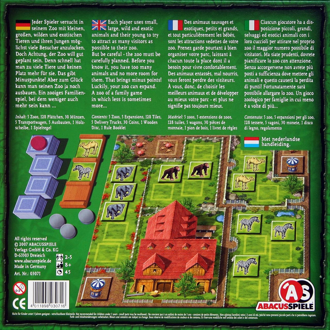 Zooloretto | Kessel Run Games Inc. 