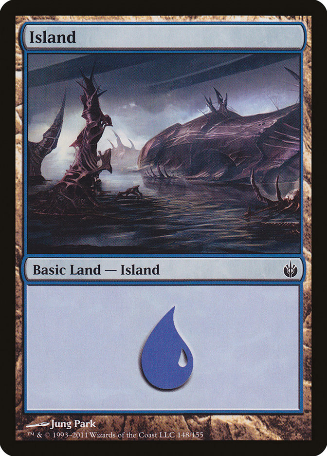 Island (148) [Mirrodin Besieged] | Kessel Run Games Inc. 